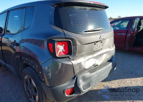 2016 Jeep Renegade Sport from USA, damaged, VIN ZACCJAAW8GPC63201